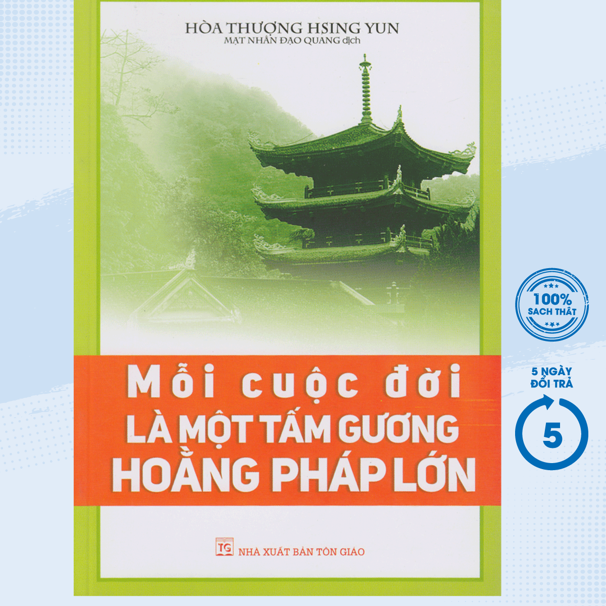 Sách - mỗi cuộc đời là một tấm gương hoằng pháp lớn - newshop