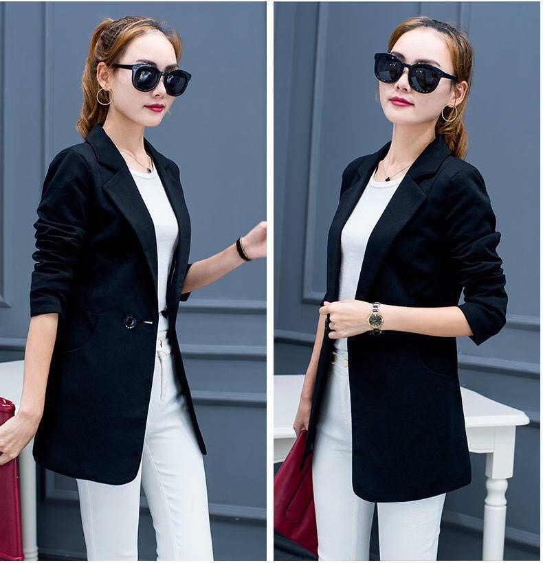 Áo vest blazer dáng dài NL AV09 hàng cao cấp