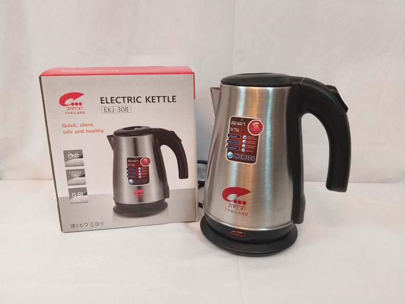 Bình siêu tốc Jiplai inox 304 EKJ-308-0.8l - EKJ308