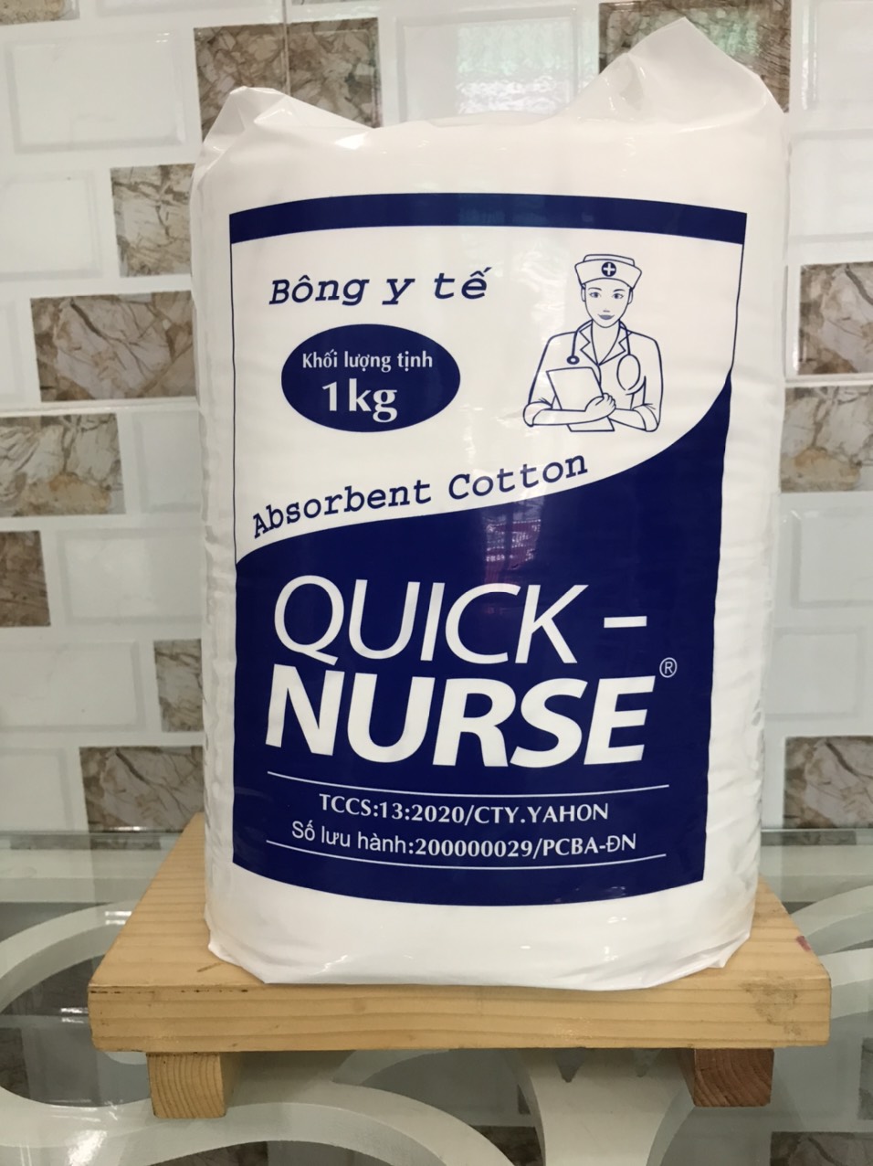 Bông Gòn Y Tế Quick Nurse 500 gr - 1 Kg