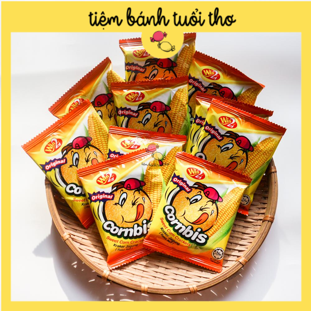 Bánh Bắp Cornbis Win2 Sweet Corn Crackers