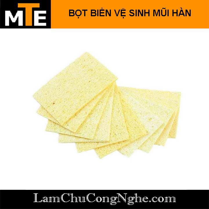 Bọt biển lau mỏ hàn, vệ sinh mũi hàn các loại
