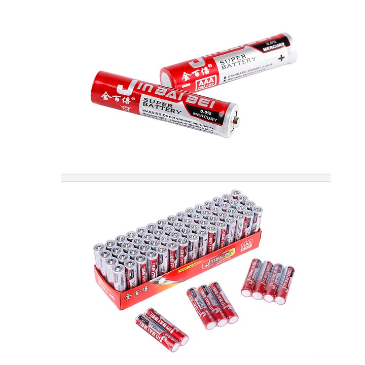 Pin AAA R03 1.5V JinBaiBei - Pin 3A R03