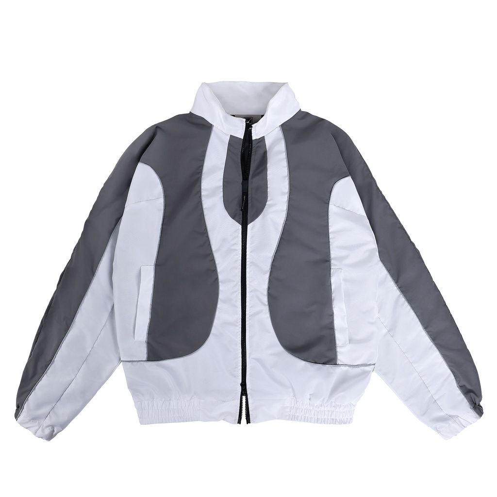 Áo khoác dù nam nữ pc brand - planet crack - parachute jacket xám/xanh/đen