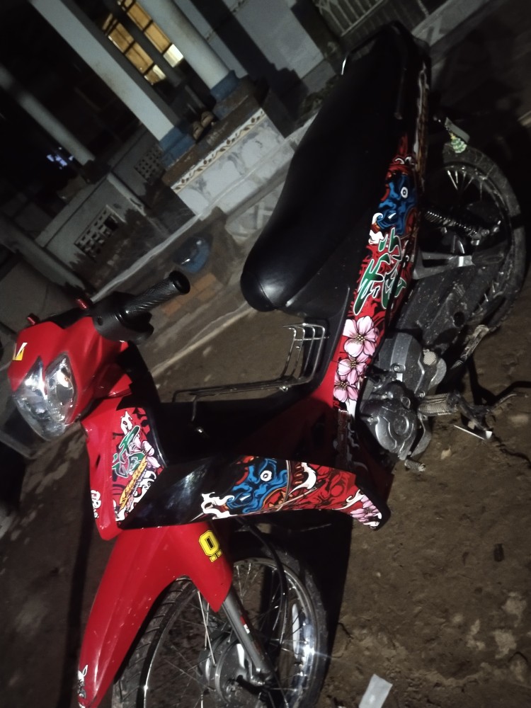 Tem Rời Sirius 110 Daruma Quỷ Đỏ - Tặng Logo