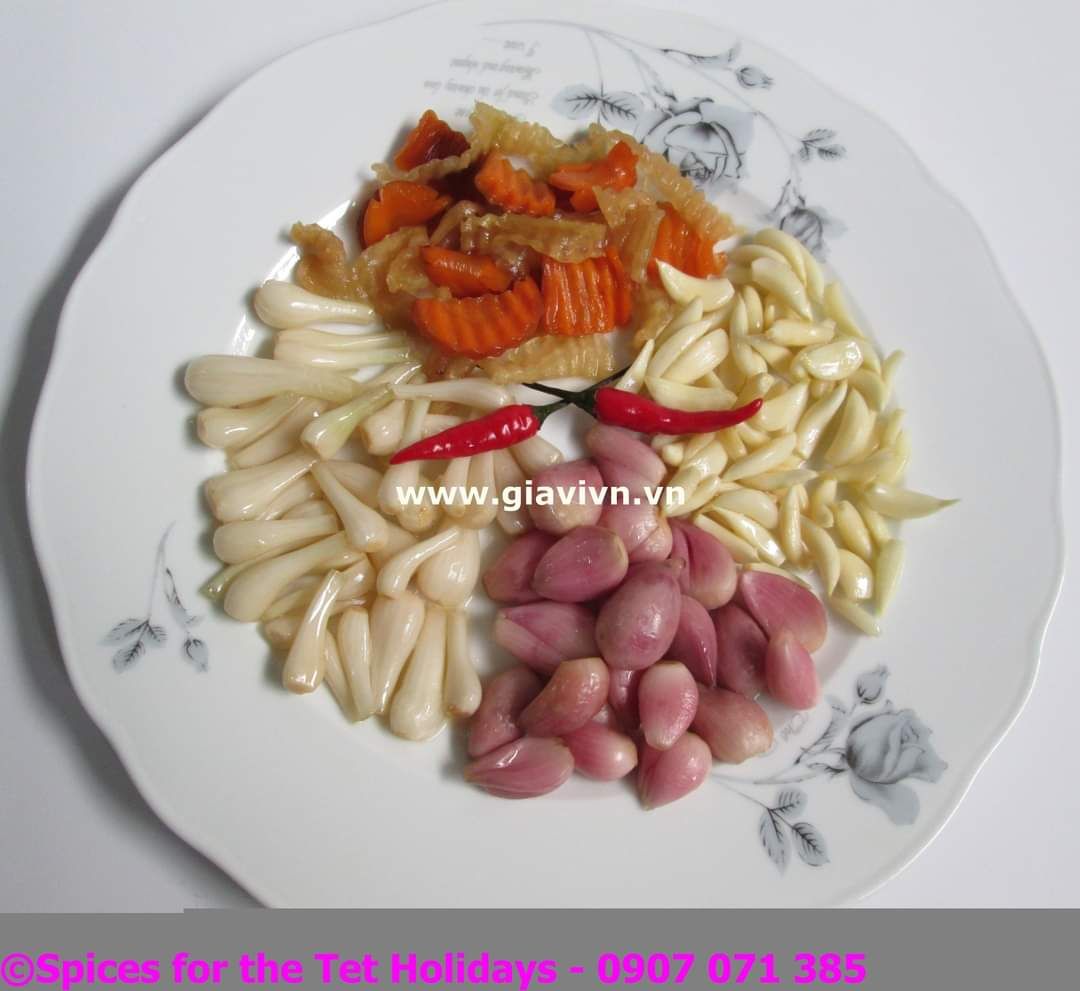 Tỏi Lý Sơn Ngâm Giấm chua ngọt