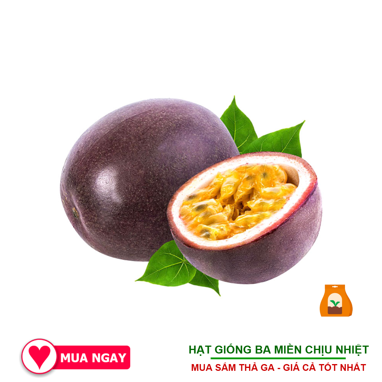 Hạt Giống Chanh Dây Rạng Đông 0.2gram