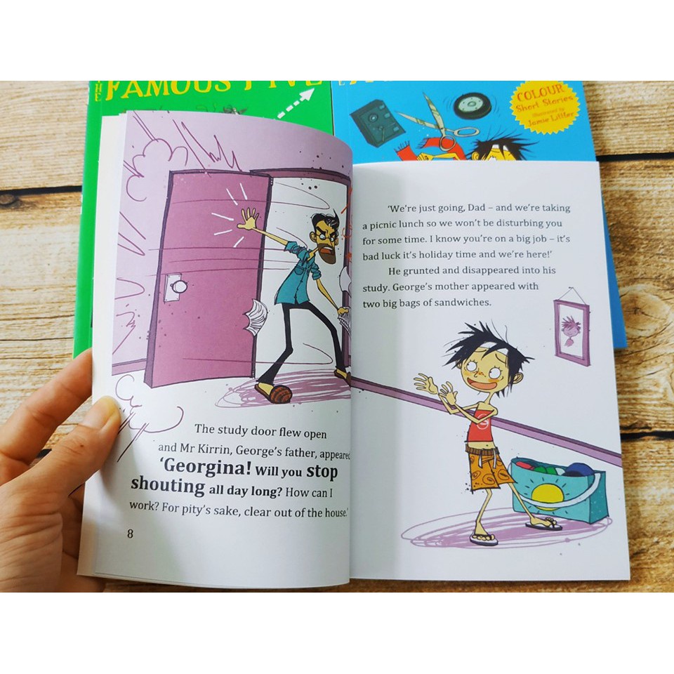 Bộ nhập 14q - The Famous five adventures colletion