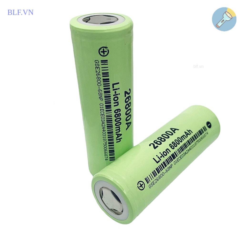 [P36] Pin sạc 26800 Li-ion 6800mAh 20A