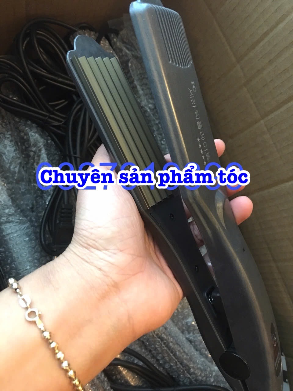 Máy bấm tóc , dập xù bản lớn HQ IC878