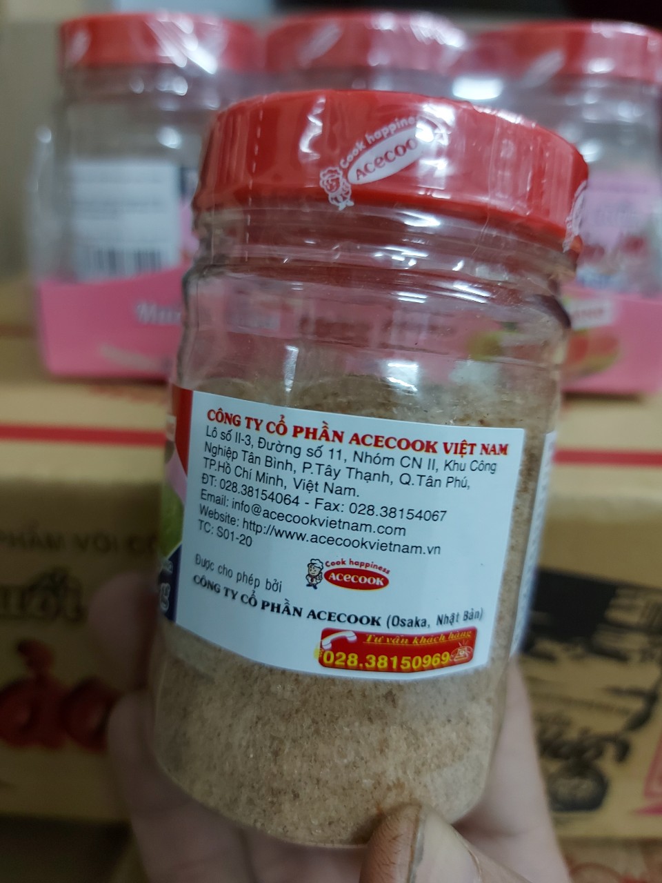 Muối Chấm Hảo Hảo Tôm Chua Cay . Hủ 120 Gram