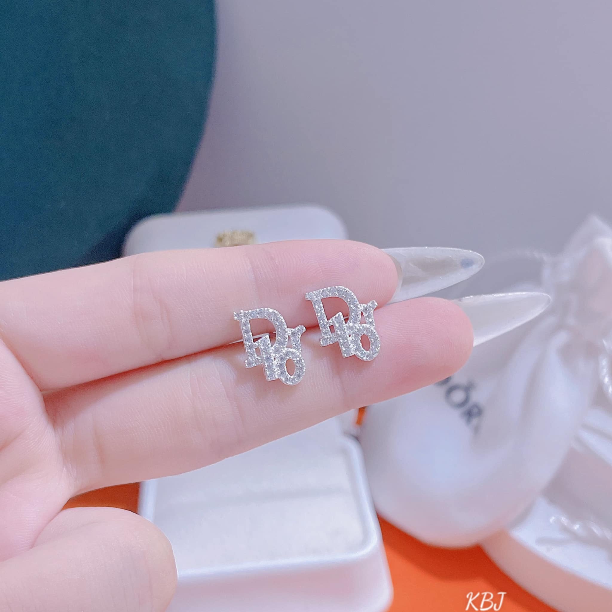 Bông tai bạc thời trang chất liệu bằng bạc s925 MS55A