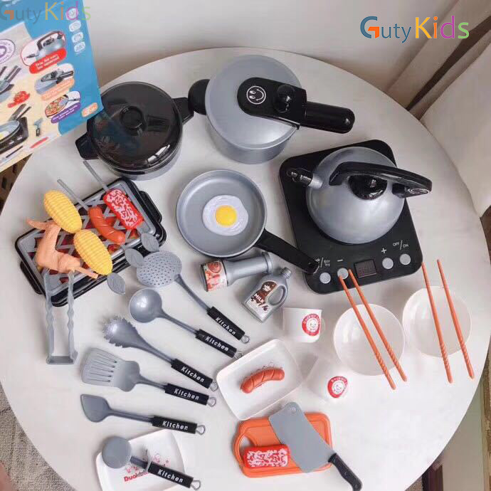 ⛔GIADUNGHOALONG⛔ Bộ đồ chơi nấu ăn (LOẠI 36 MÓN)