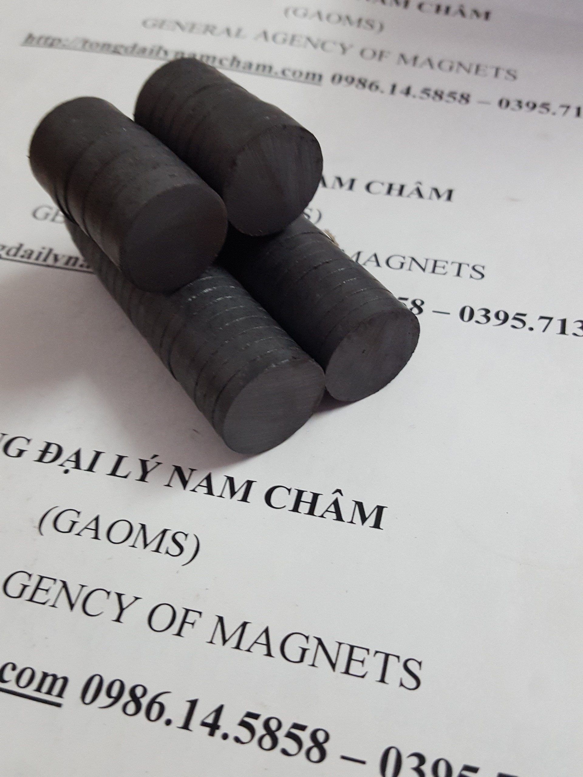 50 viên nam châm đne 20x3mm