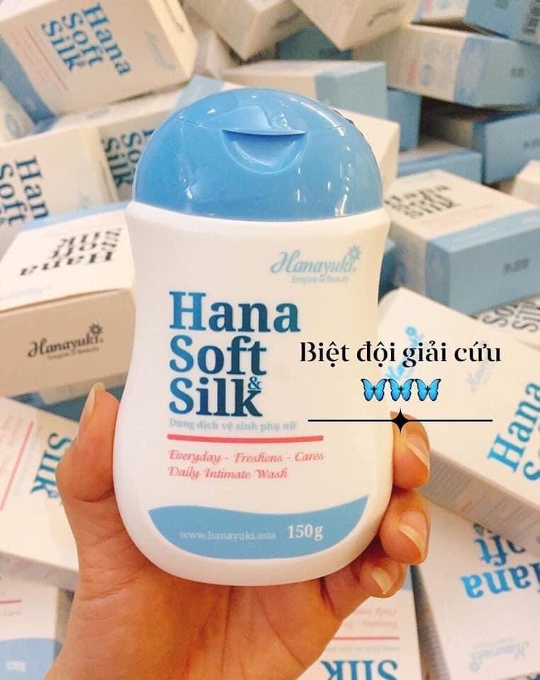 [HCM]Dung dich vê sinh Hana soft silk