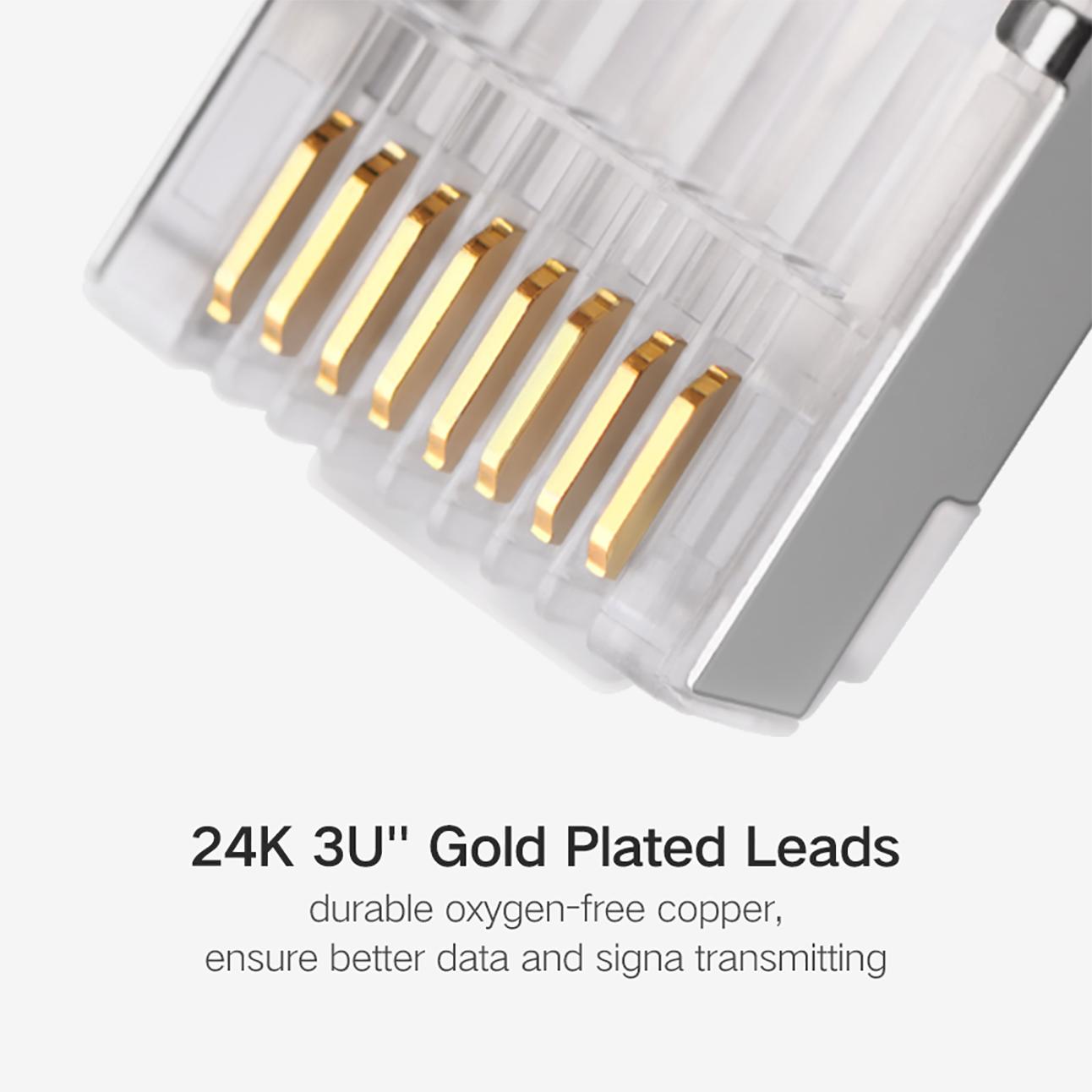 Đầu Bấm Mạng RJ45 Cat6 Cao Cấp UGREEN NW111