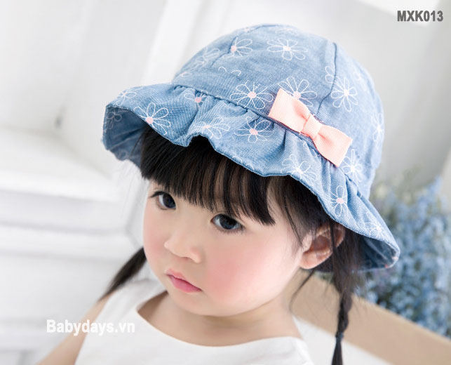 Mũ nón rộng vành cho bé MXK013