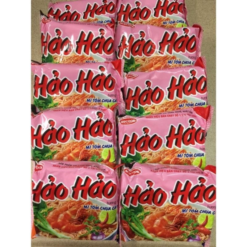 1 thùng mì hảo hảo tôm chua cay 30 gói x 75g