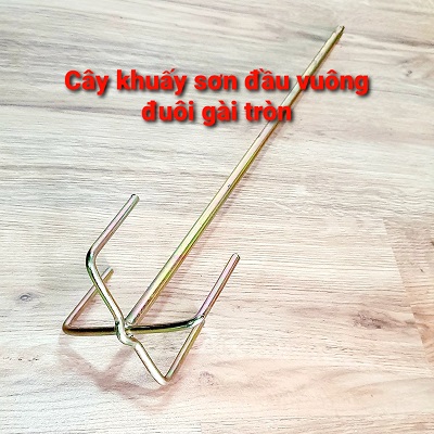 Trục Khuấy Trộn Bột Trét - Sơn Đầu Vuông Đuôi Gài Tròn 50 x 12cm Dụng Cụ Phụ Kiện Cho Việc Sơn Sửa Nhà Cửa