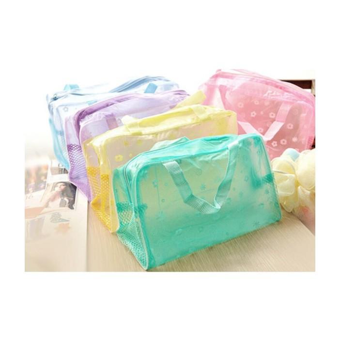 Túi đựng mỹ phẩm hoa văn chống thấm nước hap1315