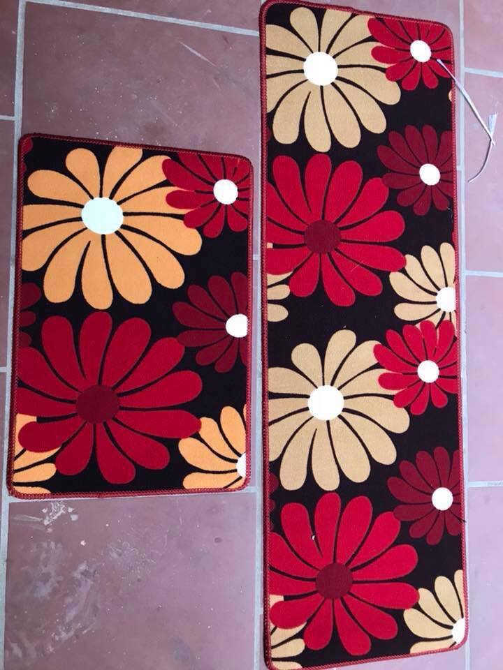 Bộ 02 thảm nhà bếp cao cấp (40 x 60 và 40 x 120 cm)