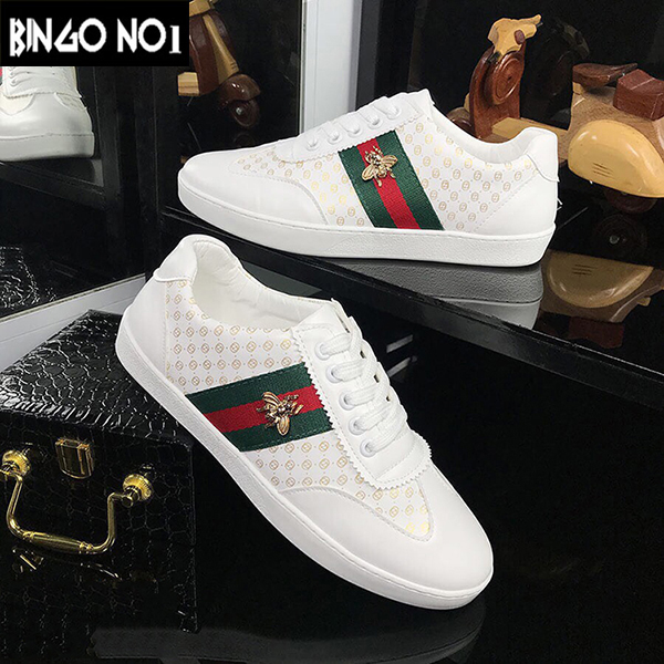 Giày thể thao nam trắng (hot trend) mã GCO