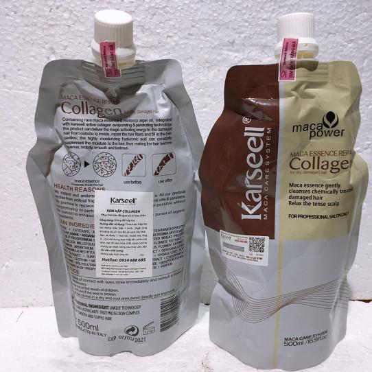 KEM Ủ TÓC PHỤC HỒI COLLAGEN KARSEELL MACA 500ML