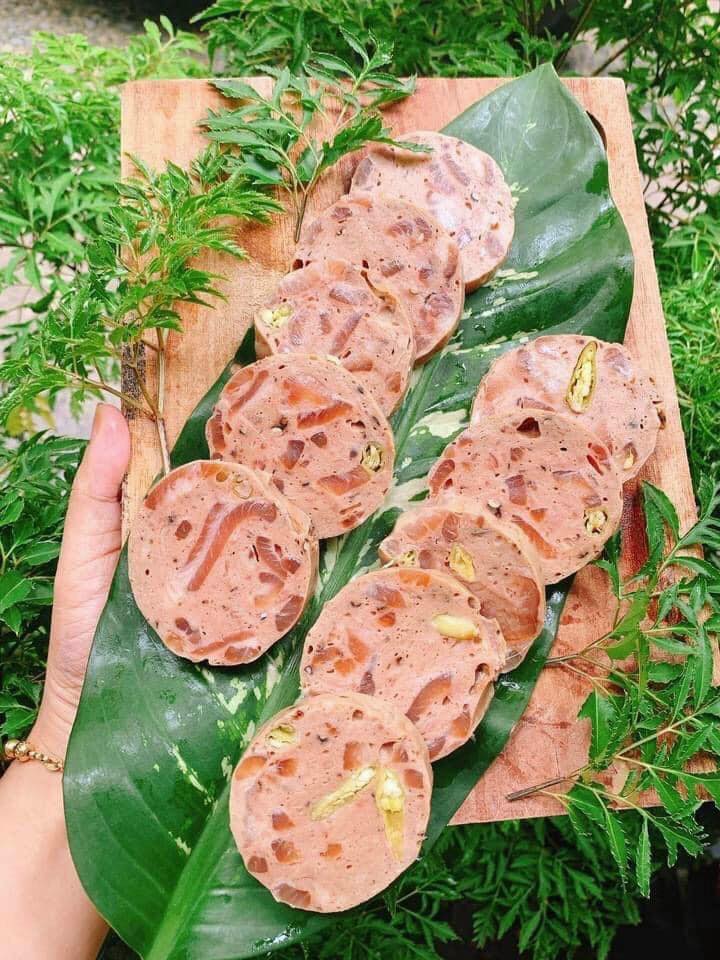 CHẢ DA BÒ ỚT XIÊM XANH 500G