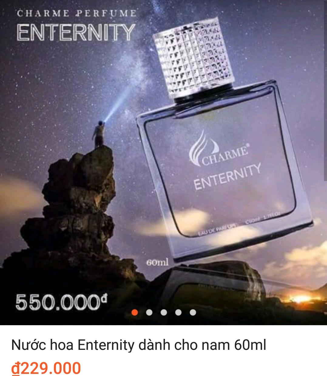en.ternity 60ml nuoc hoa nam