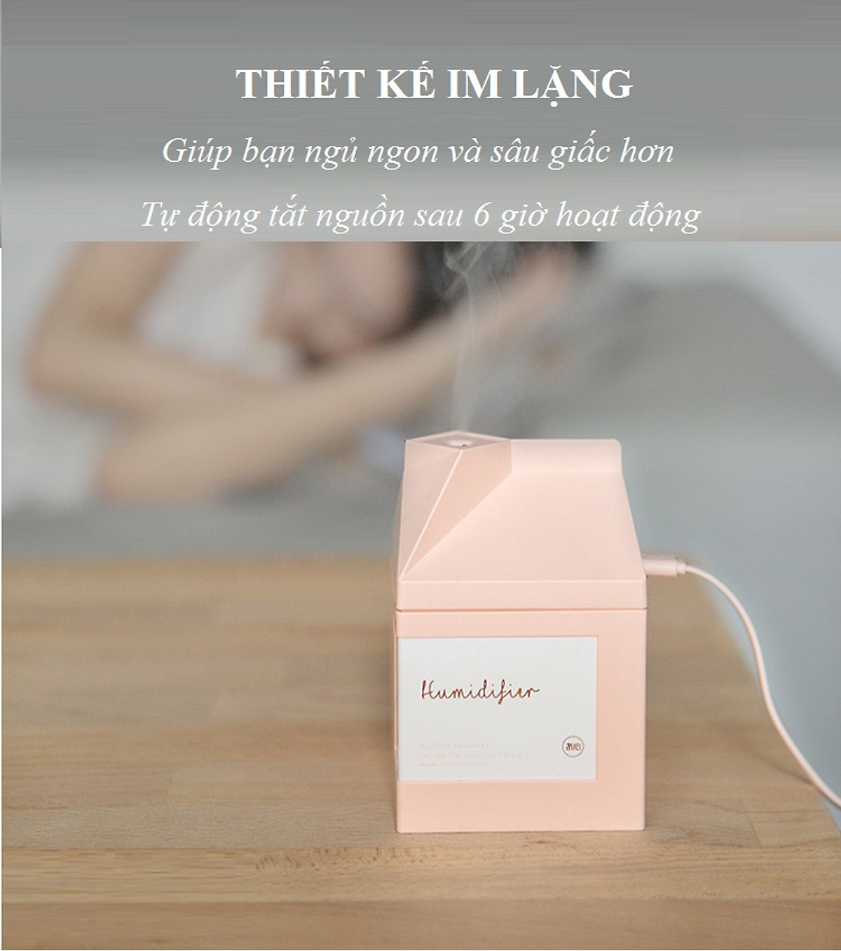 Máy phun sương mini BVA-1226 (Tạo Ẩm, Khuếch Tán Tinh Dầu) - gia dụng 365