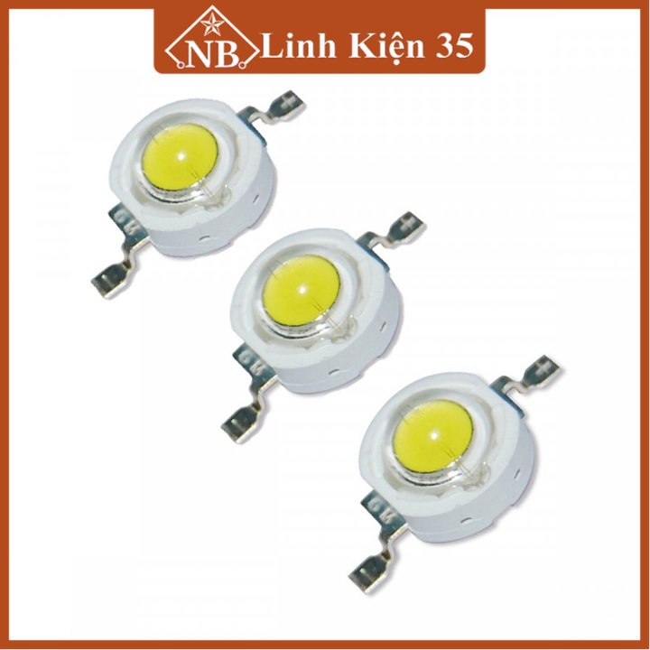 Đèn Led ánh sáng màu vàng ấm, công suất 3W