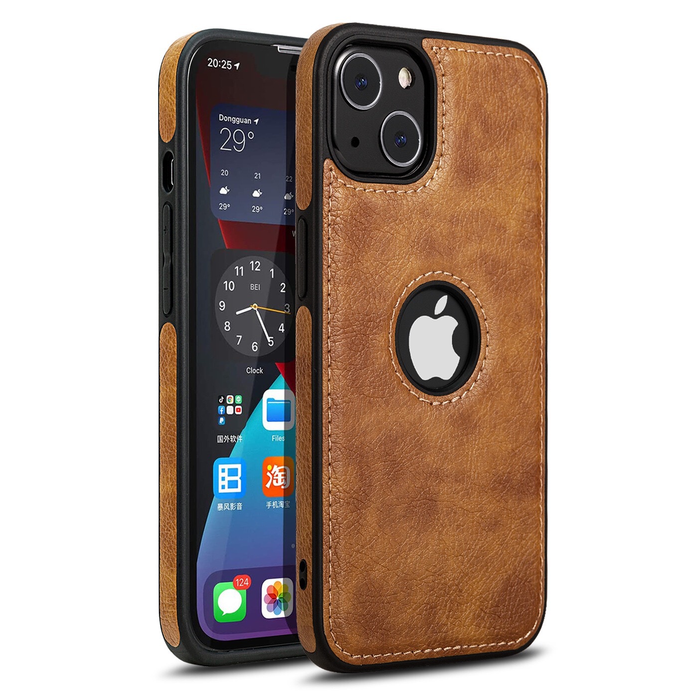 Ốp da cao cấp dành cho iPhone 13 / 13 Pro / 13 Pro Max / 13 Mini