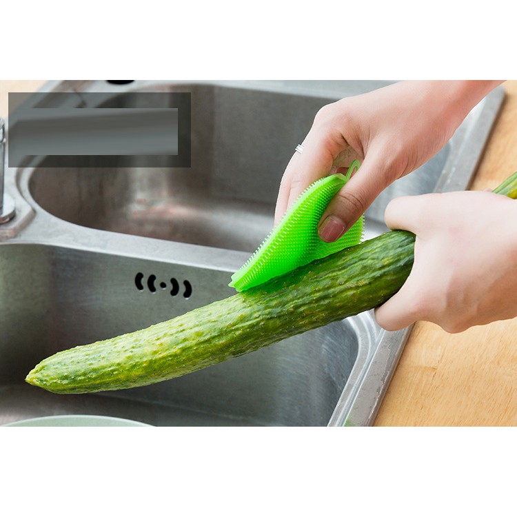 COMBO 5 Miếng Silicon Rửa Chén Dĩa Đa Năng