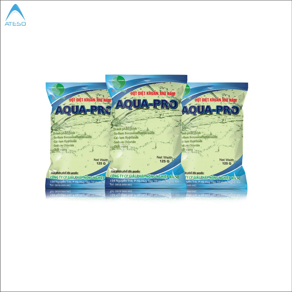 Bột diệt khuẩn trừ nấm AQUA-BRO (Gói 125g)