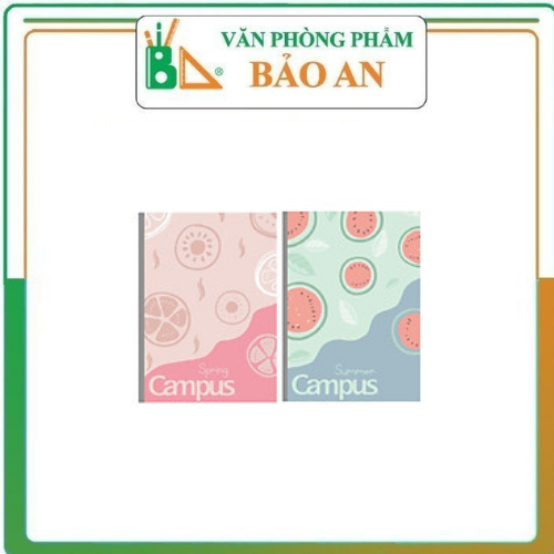 COMBO 3 Vở kẻ ngang Campus Four Seasons 2 /120 trang