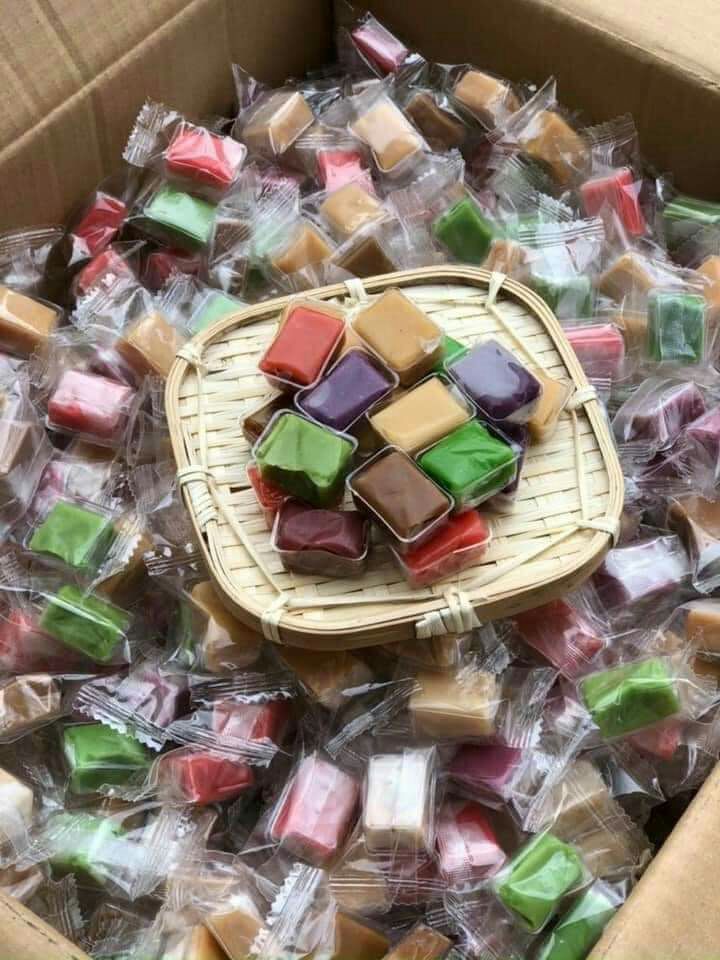 Kẹo dừa sáp mix vị 500g