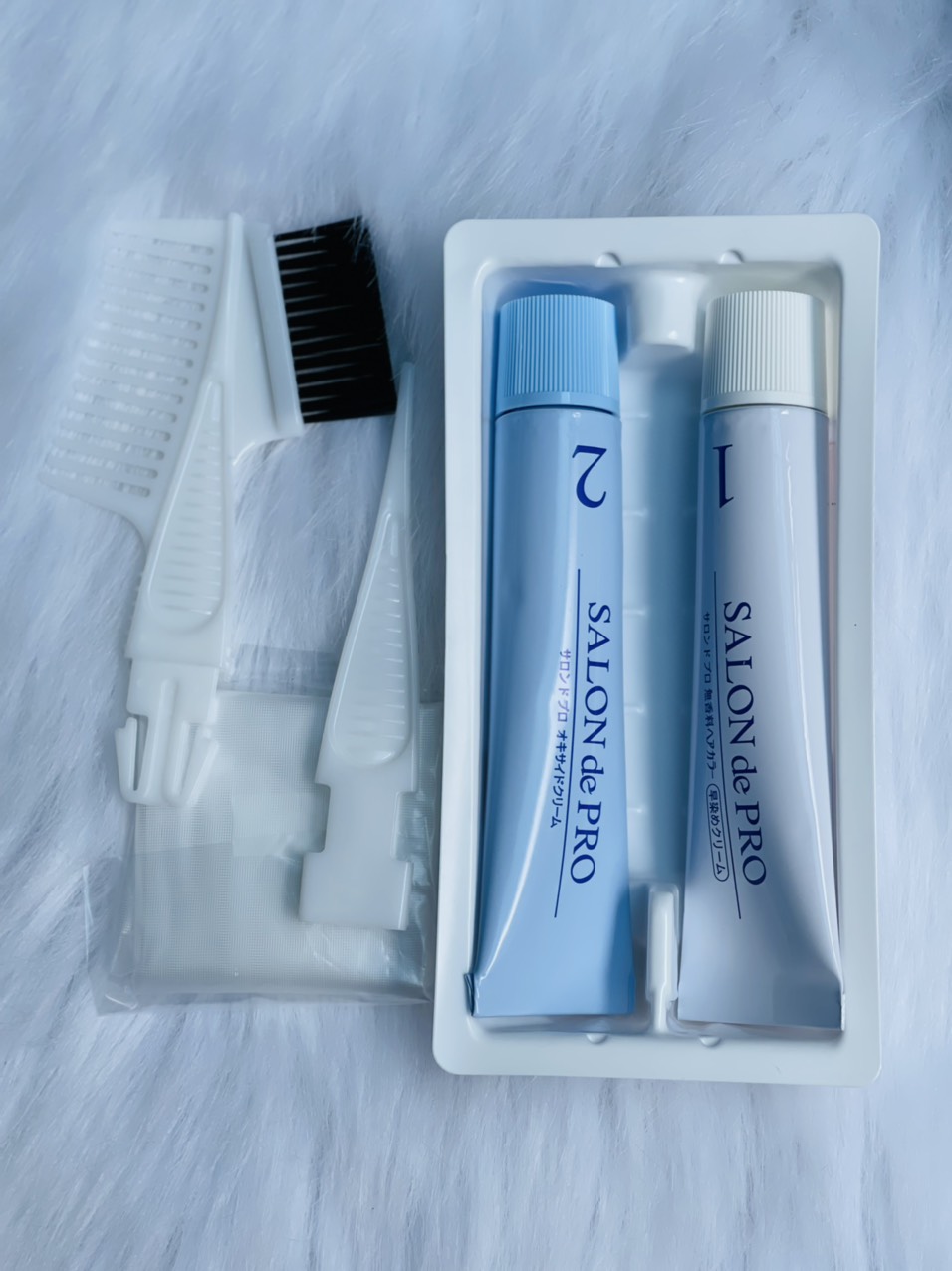Thuốc nhuộm tóc Phủ Bạc 100% (không mùi) Salon De Pro - Japan