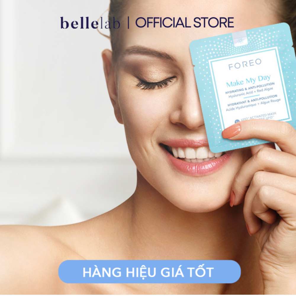 [CHÍNH HÃNG - CÓ SẴN] MẶT NẠ FOREO CẤP ẨM - FOREO UFO MASKS MAKE MY DAY - 6 MIẾNG