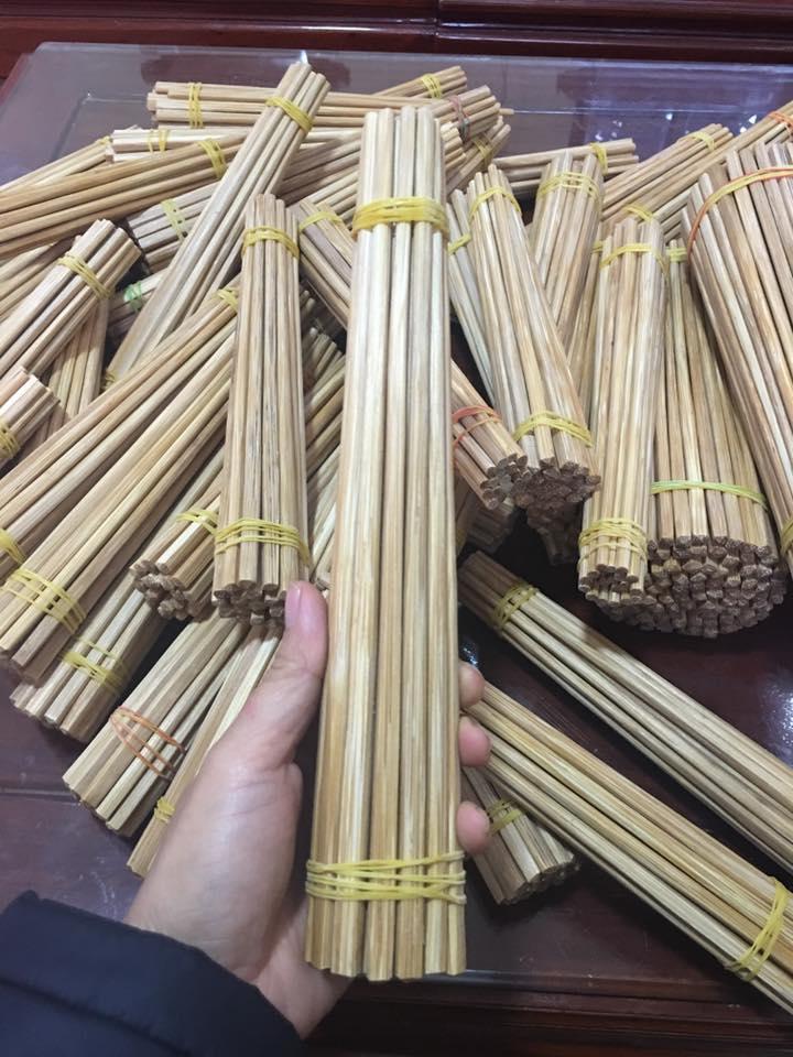 Đũa cau rừng - Đũa sạch của mọi nhà