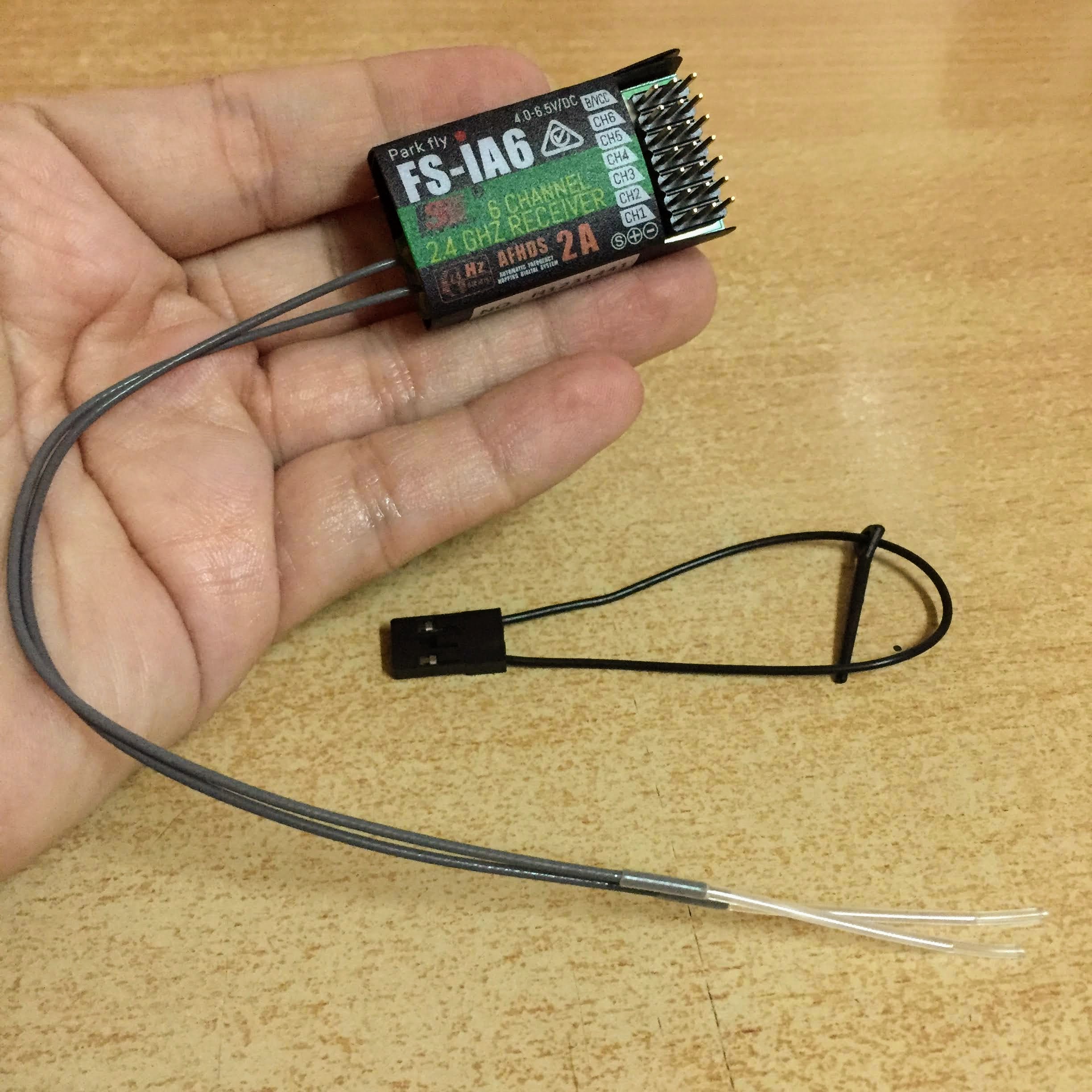 Mạch nhận rx Park fly FS-IA6 Fly Sky 6 kênh 2.4Ghz AFHDS 2A