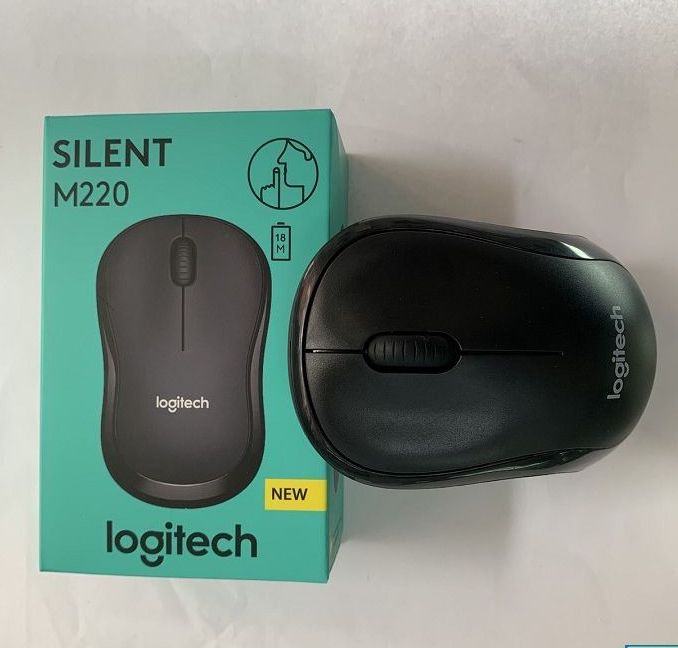 Chuột Không Dây Logitech M220 không tiếng ồn