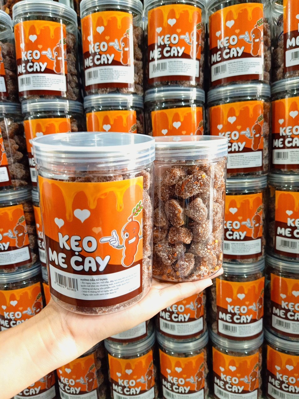 KẸO ME CAY - HŨ PET 400G