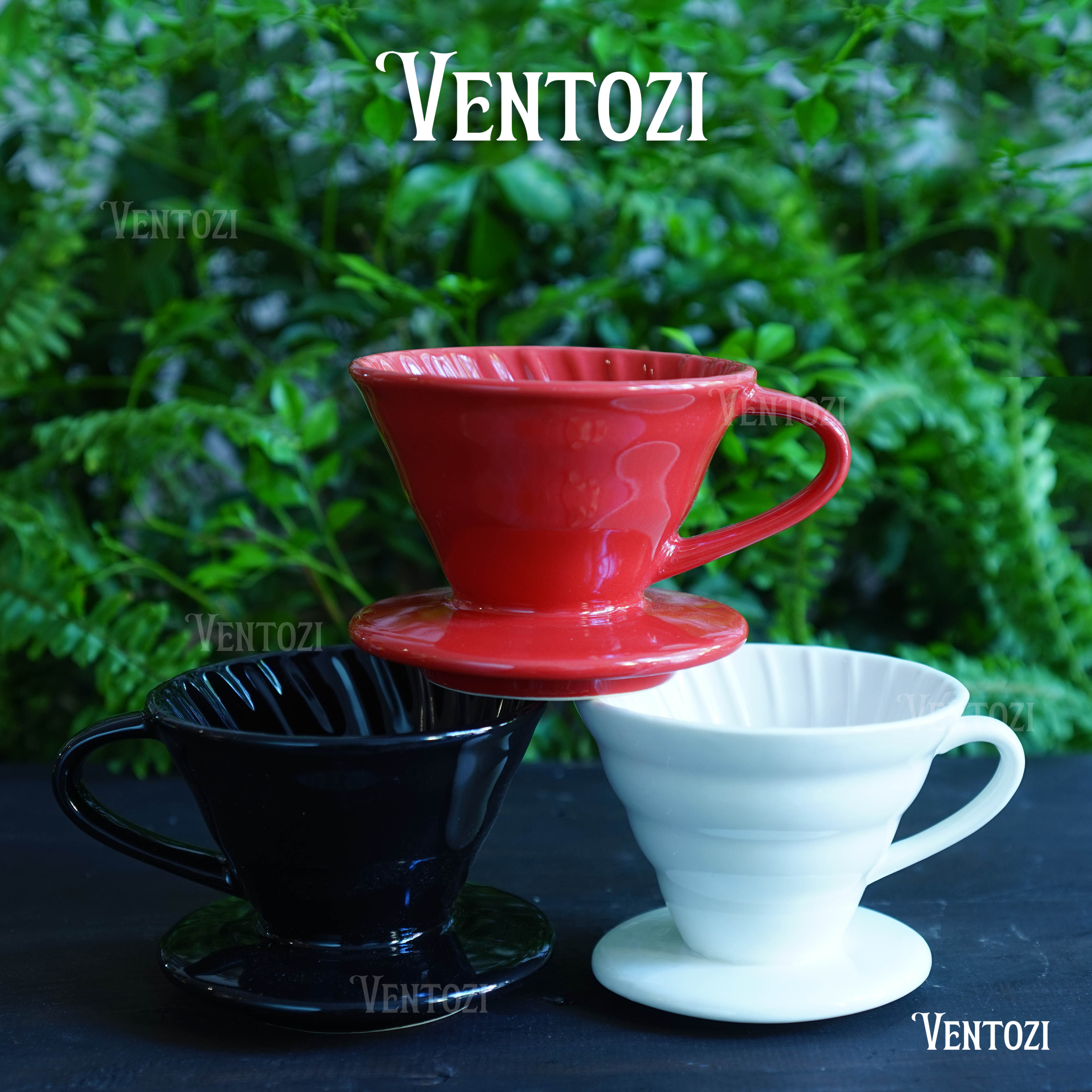 Phễu V60, phễu pha cà phê V60 bằng sứ pha Pour Over