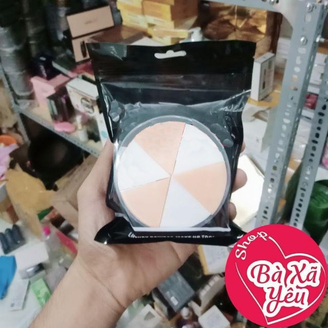Mút đánh kem nền 6 miếng cao cấp
