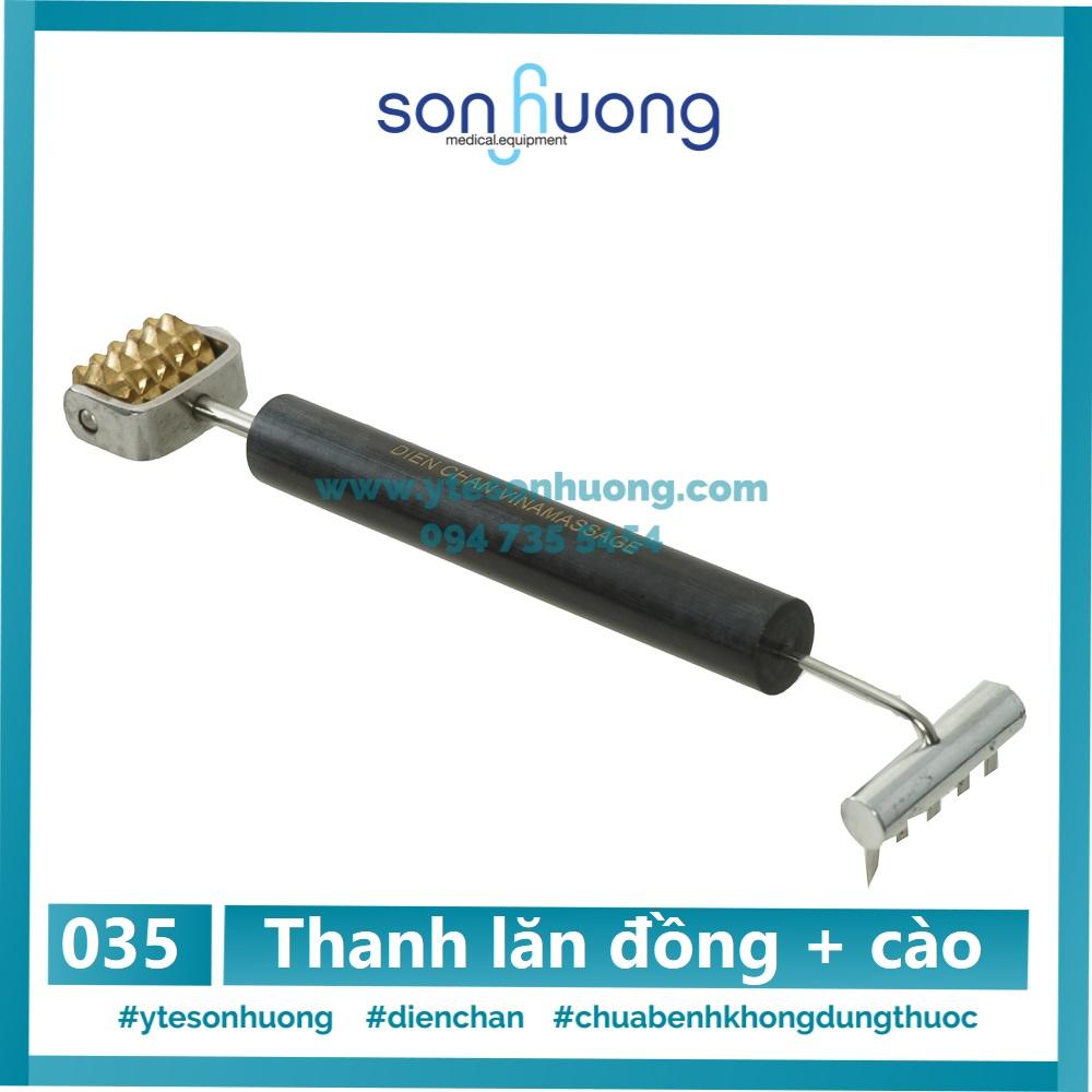 Thanh lăn đồng + cào diện chẩn