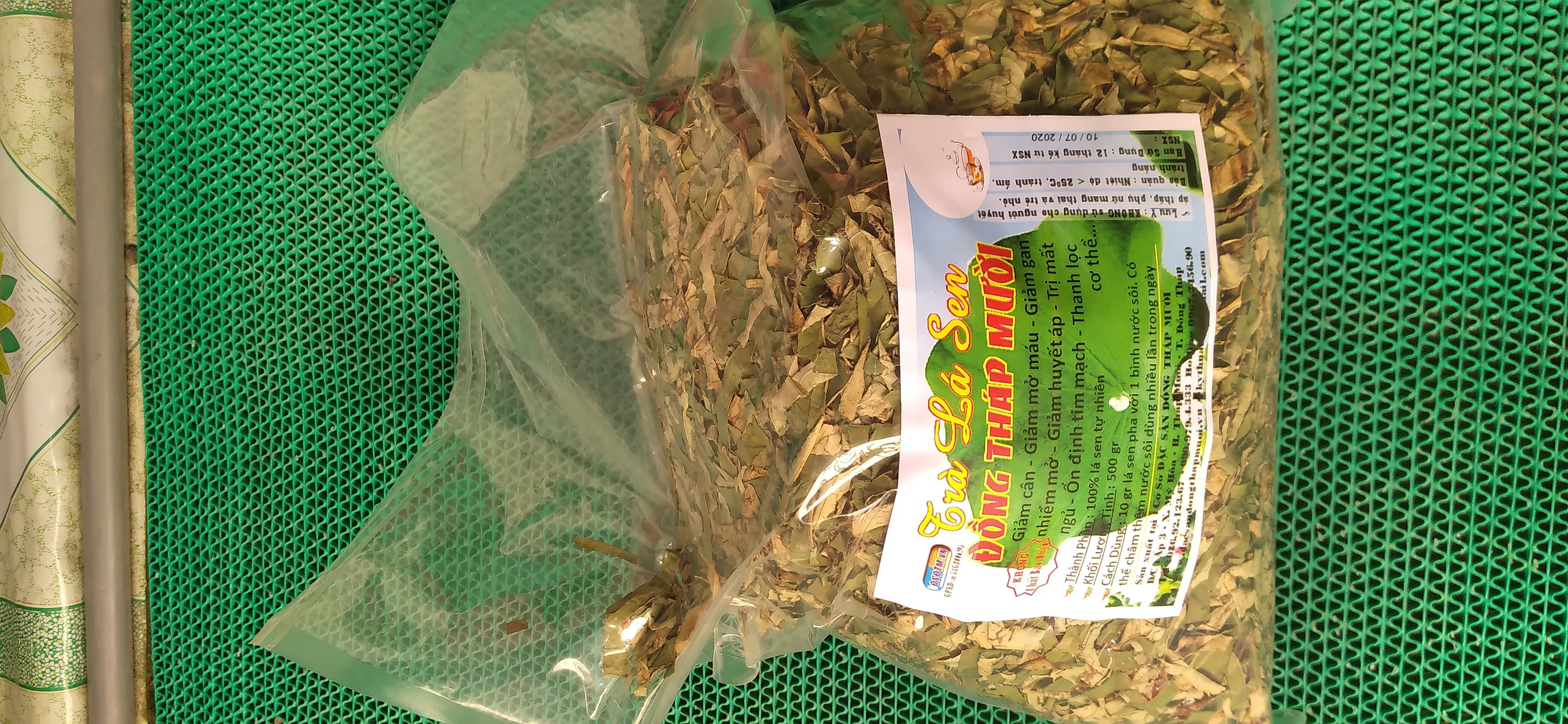 Trà lá sen 500gr. Giảm cân và giảm mỡ máu, giảm mất ngủ