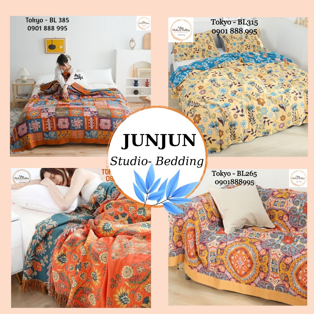 (2)TH Chăn Xô Organic Cotton Dòng Cao Cấp
