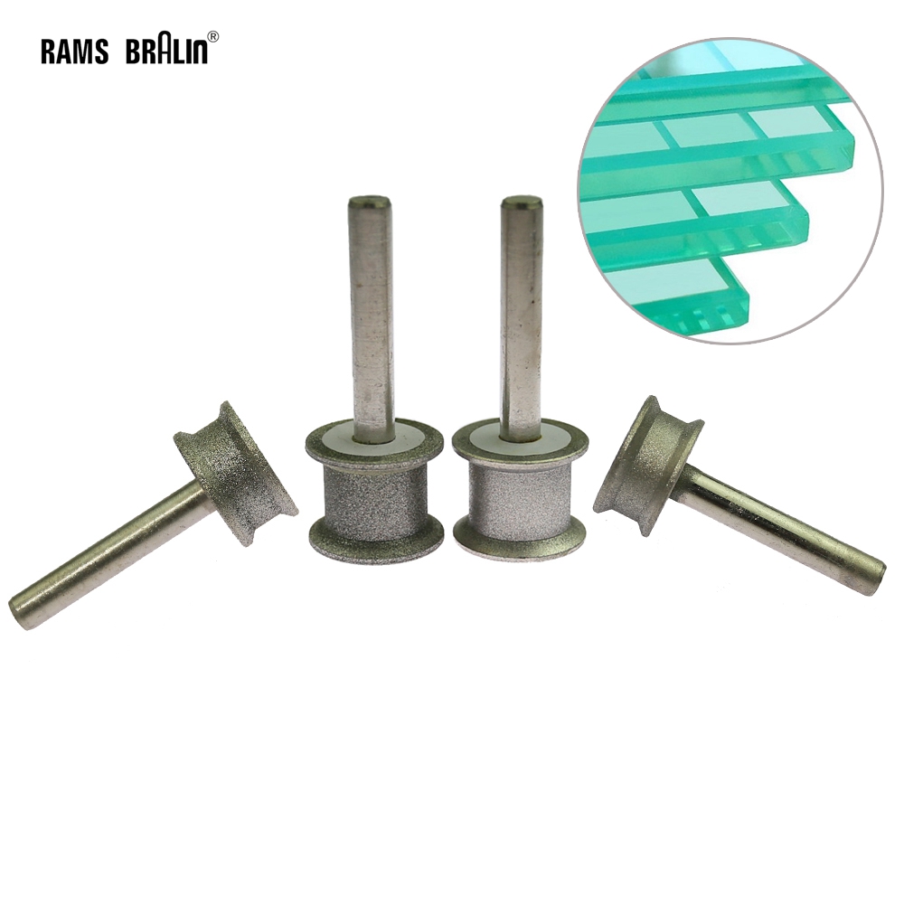 Kim Cương Mài bánh xe kính máy bay cạnh thẳng chamfering mài mòn bánh xe