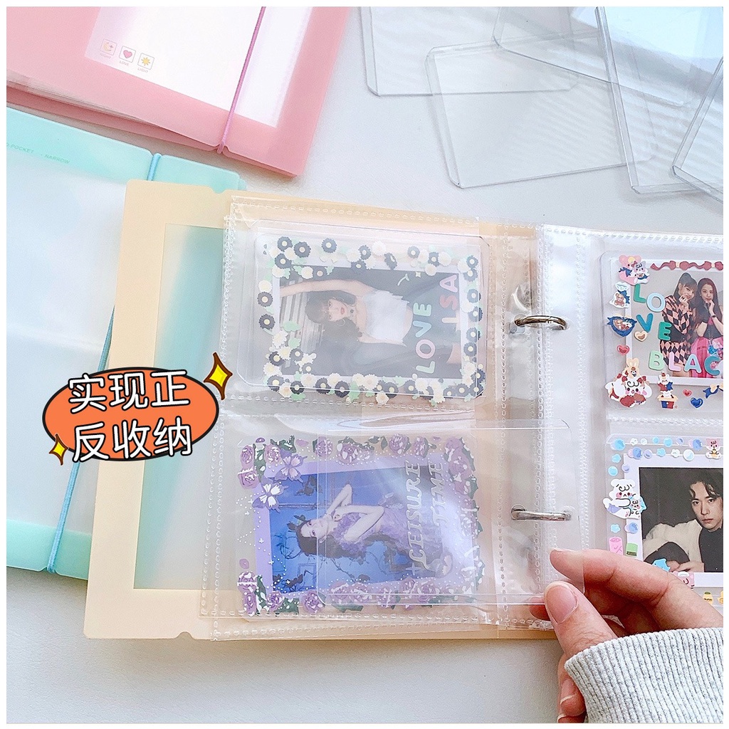 Binder/ sổ trữ stickers đựng vừa toploader A7/ B8