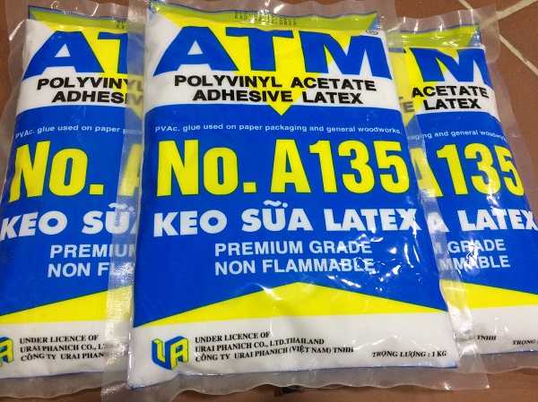 [HCM]KEO SỮA LATEX  ATM No.A135. Keo Dán  / 1kg